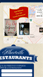 Mobile Screenshot of albertvillerestaurants.com